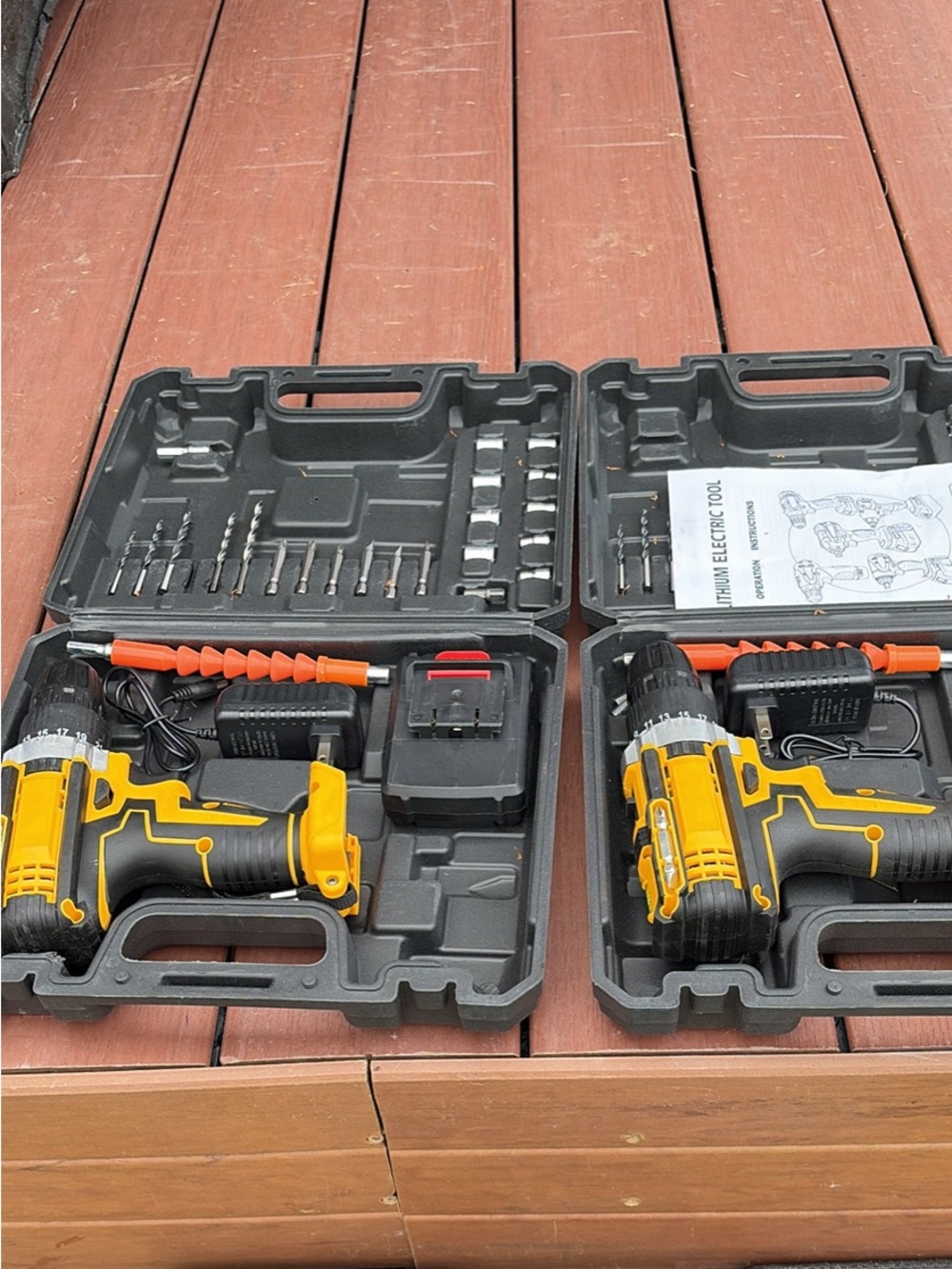 New GENERIC Cordless Drill Driver Kit - 1 left